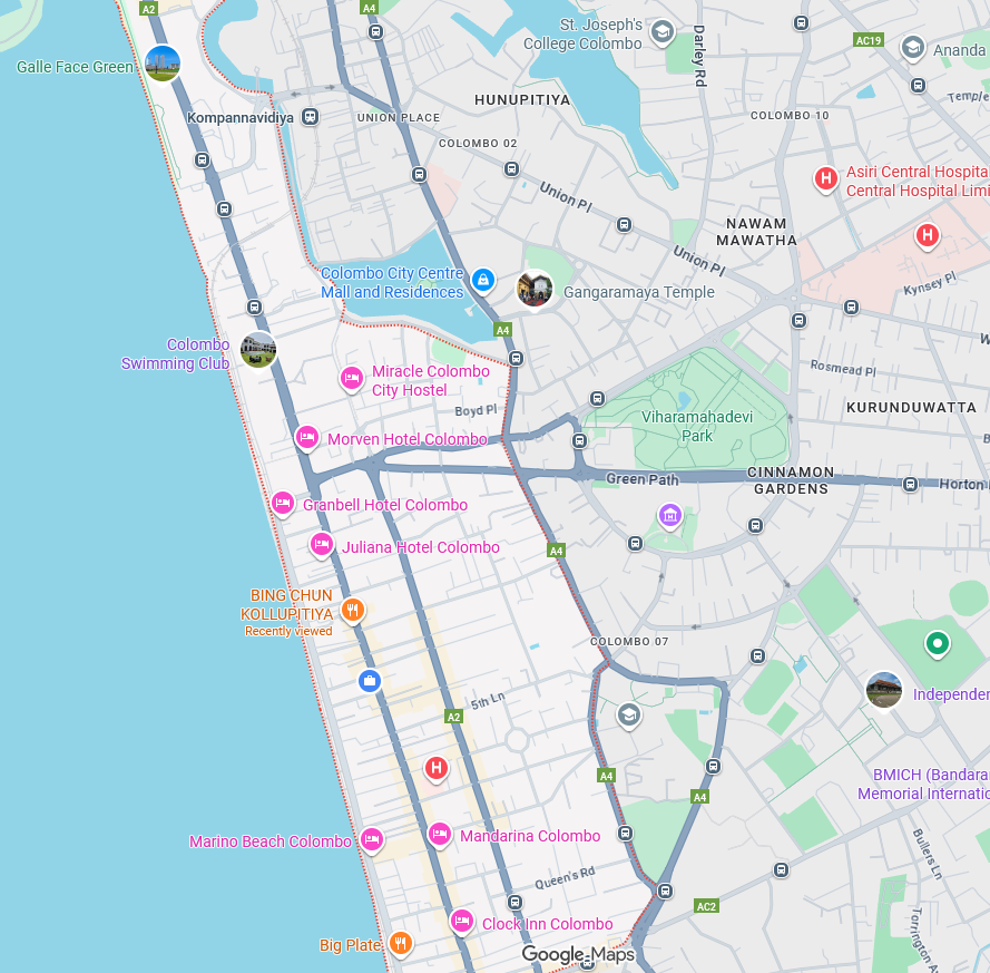 Chamara & KoKi’s Food-Hunt Map